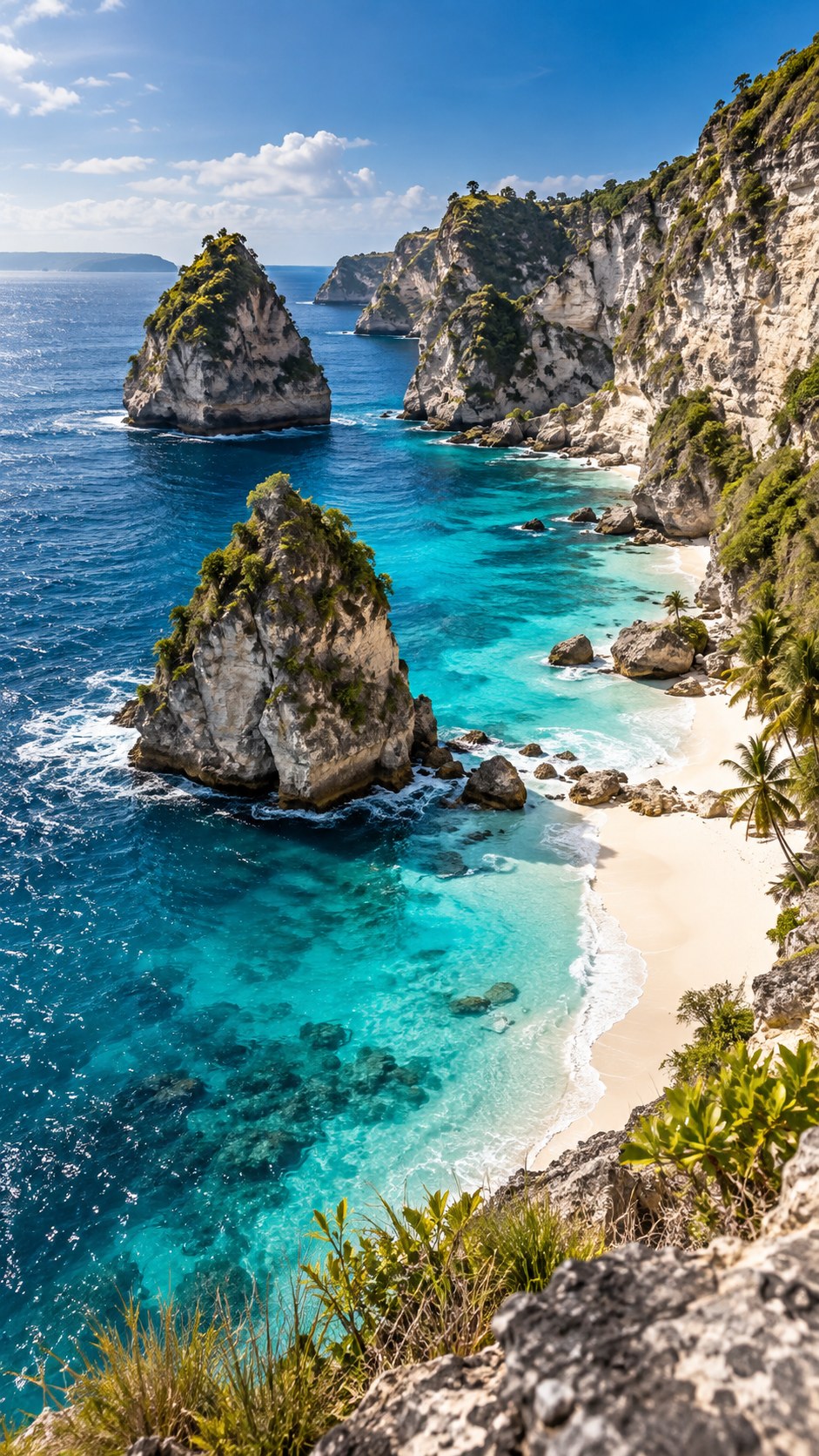 Bali coastal scenery